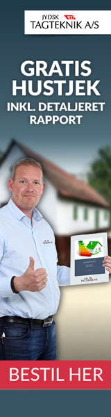 Få et gratis hustjek jysk tagteknik nybyggethus