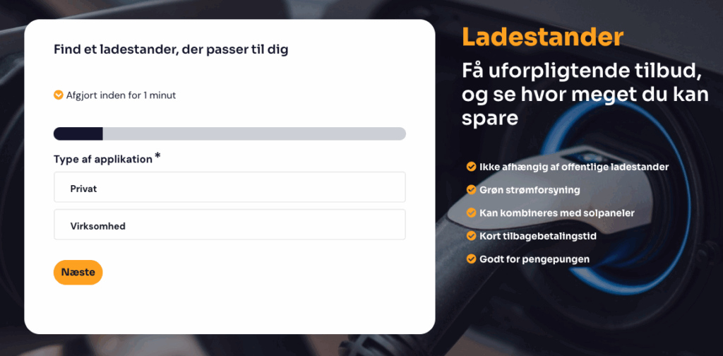 Smartebesparelser.dk ladestandere