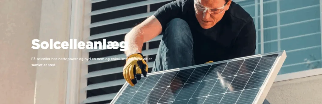 Nettopower solceller