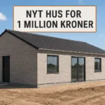 bygge et nyt hus for 1 million kroner