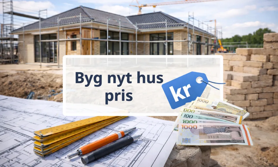 Byg nyt hus pris nybyggethus