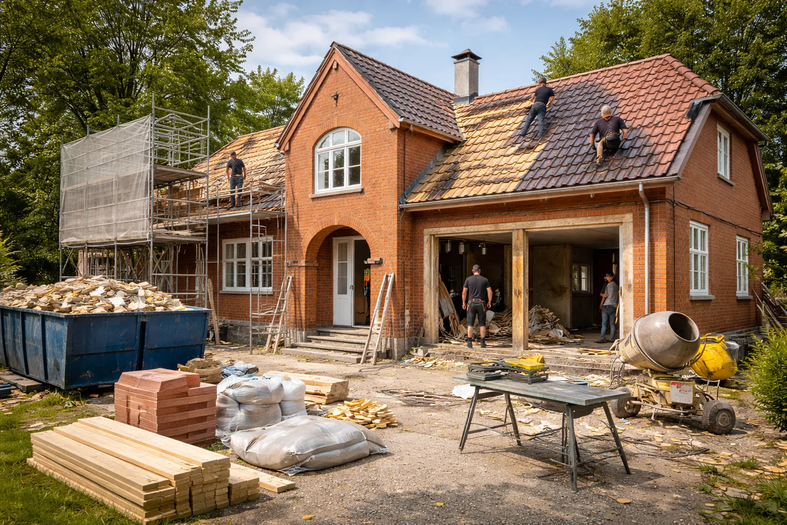 renovering af hus