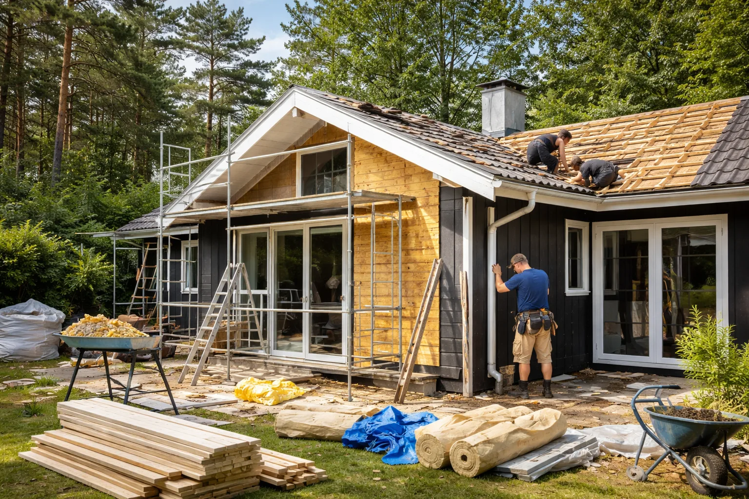 renovering af sommerhus