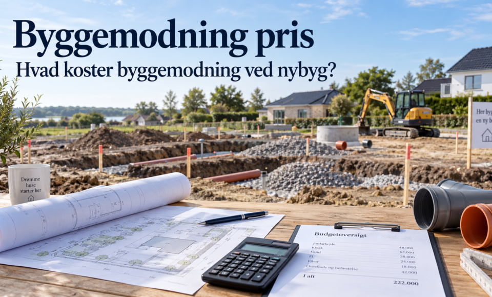 Byggemodning pris