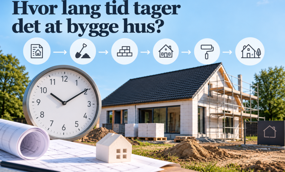 Hvor lang tid tager det at bygge hus