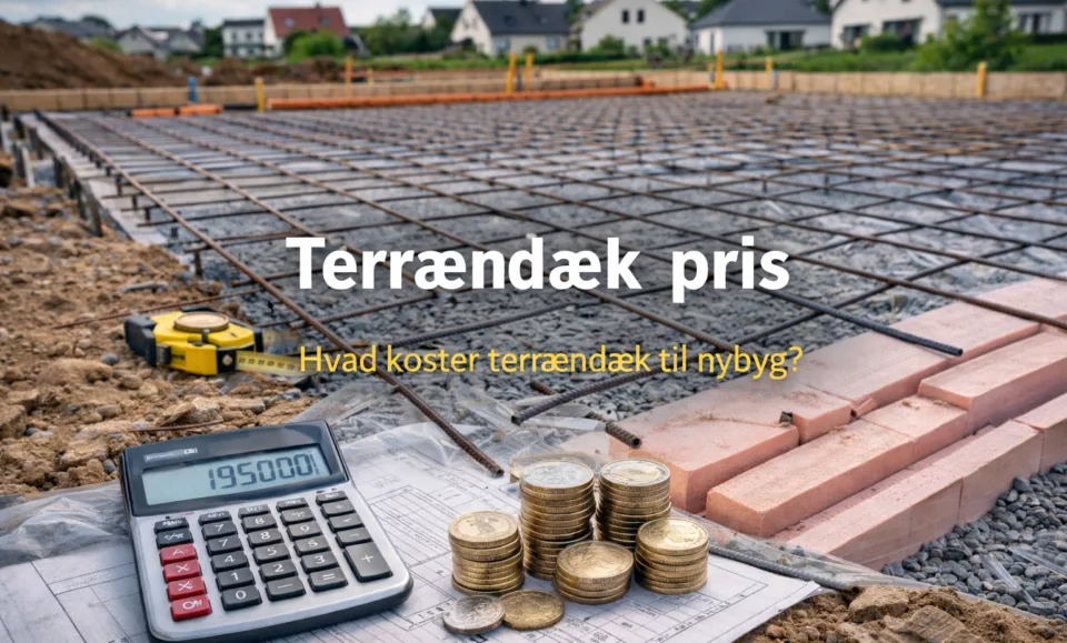 Terrændæk pris
