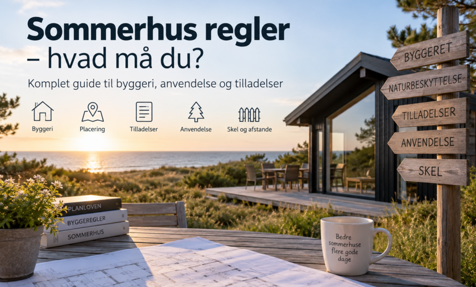Sommerhus regler – hvad må du? (Komplet guide