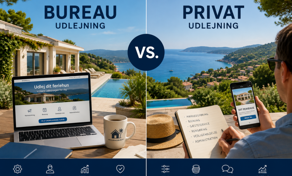 Bureau eller privat udlejning i udlandet