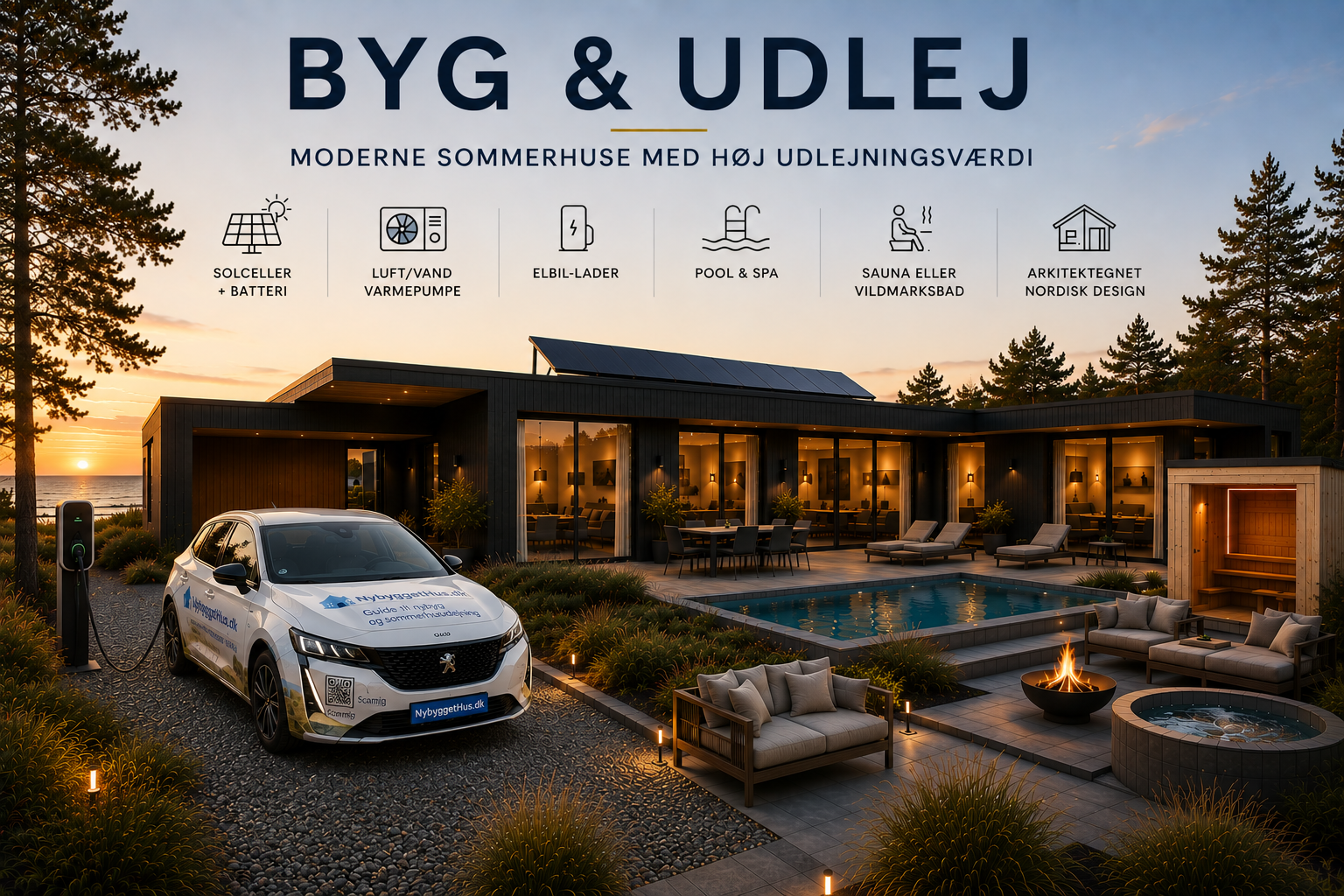 Byg nyt hus eller sommerhus – guides og inspiration