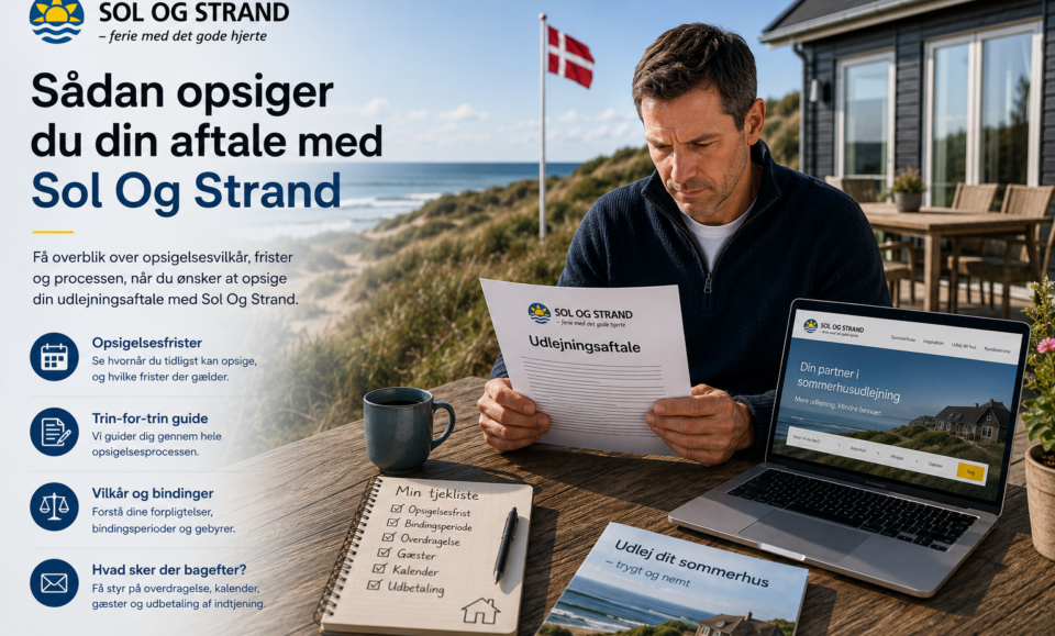 Sådan opsiger du Sol og Strand