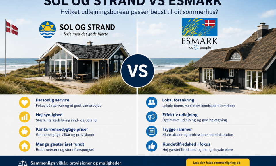 Sol og Strand vs Esmark – hvilket bureau skal du vælge?
