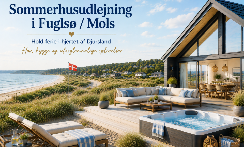 Sommerhusudlejning på Mols & ved Fuglsø
