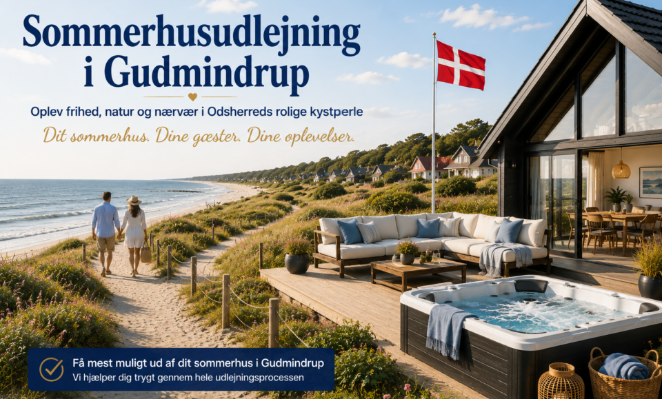 Sommerhusudlejning i Gudmindrup, Klint & Ordrup Strand