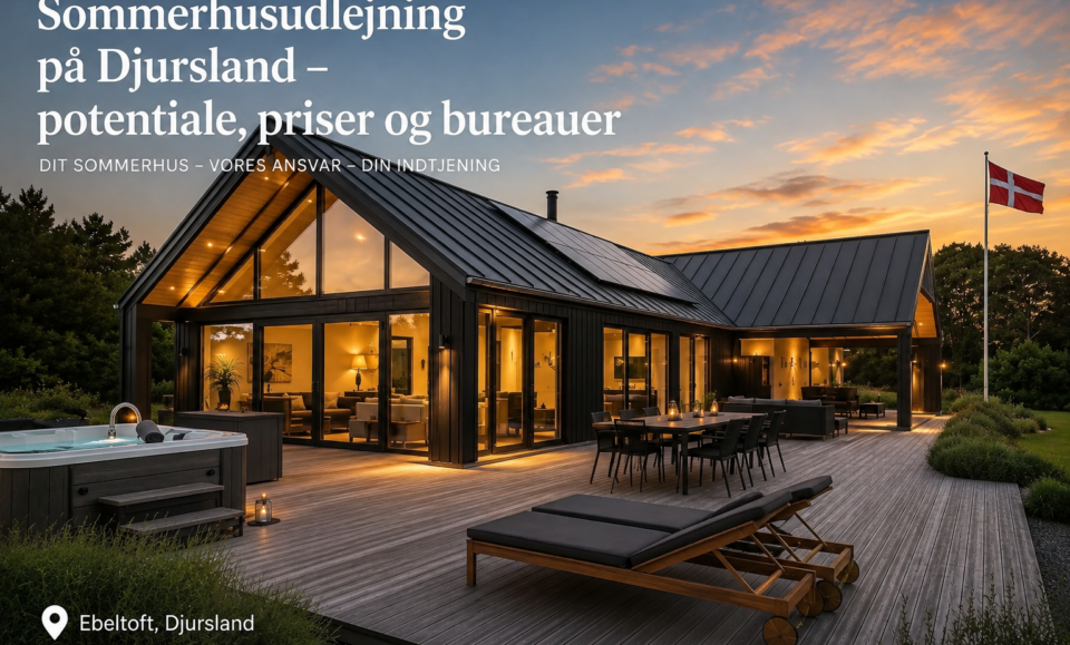 Sommerhusudlejning på Djursland – potentiale, priser og bureauer
