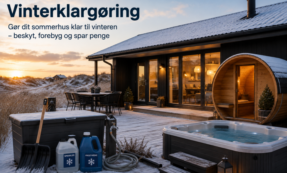 Vinterklargøring af sommerhus