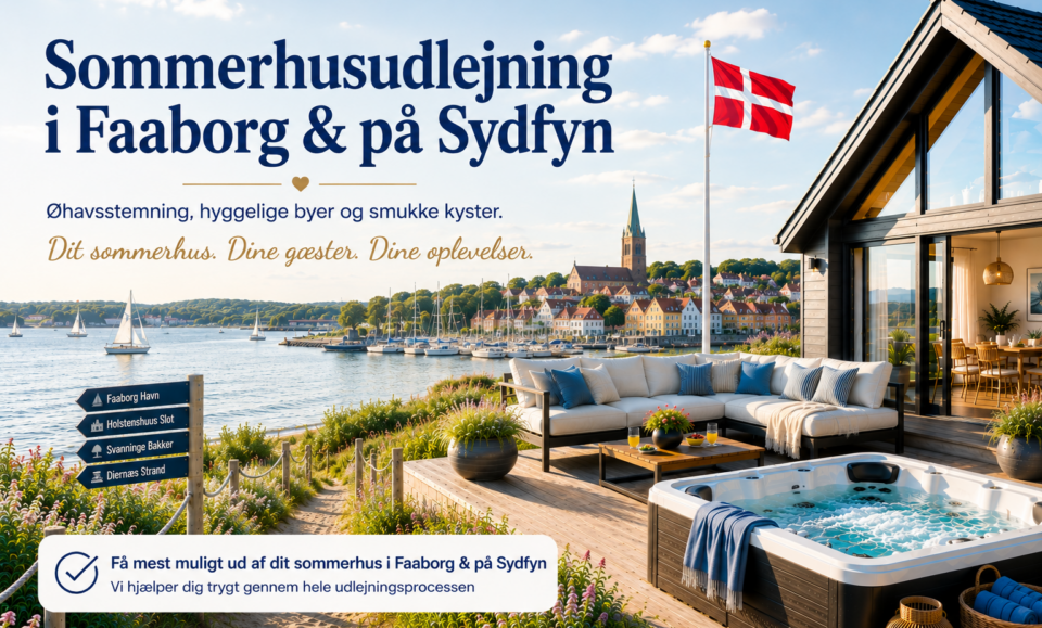 Sommerhusudlejning i Faaborg & på Sydfyn