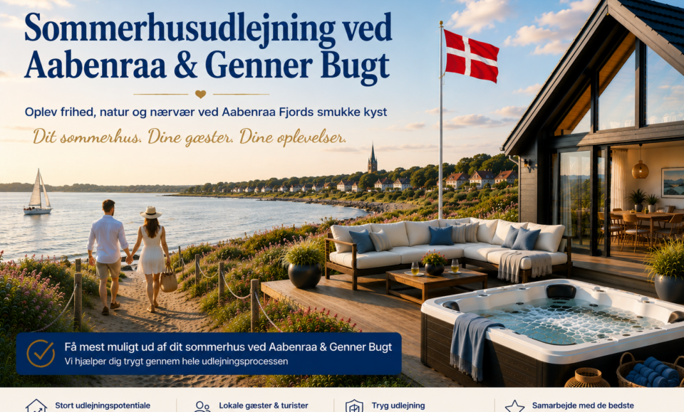 Sommerhusudlejning ved Aabenraa & Genner Bugt