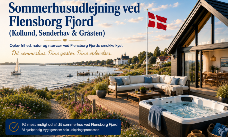 Sommerhusudlejning ved Flensborg Fjord (Kollund, Sønderhav & Gråsten)