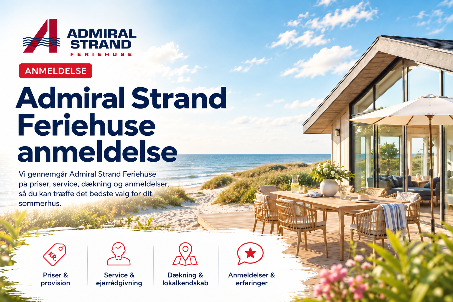 Admiral Strand Feriehuse anmeldelse