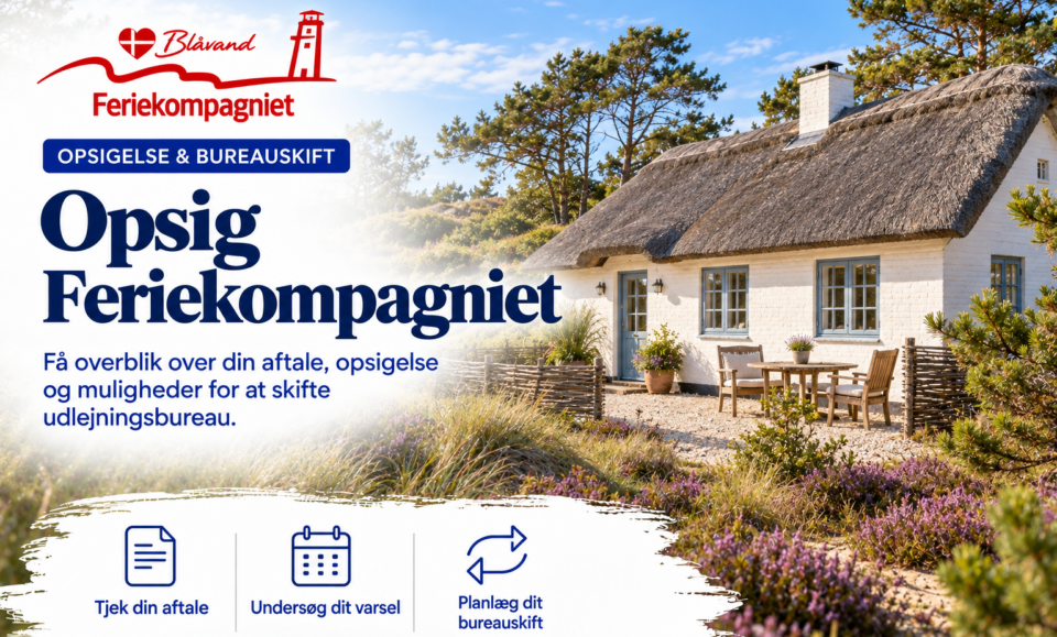 Sådan opsiger du Feriekompagniet