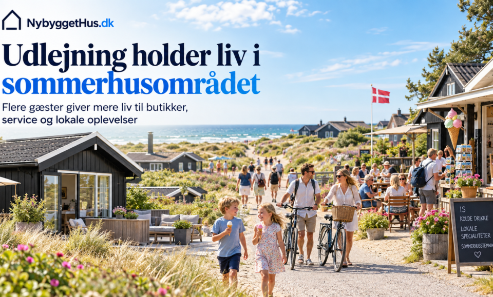 Udlejning holder liv i sommerhusområdet: